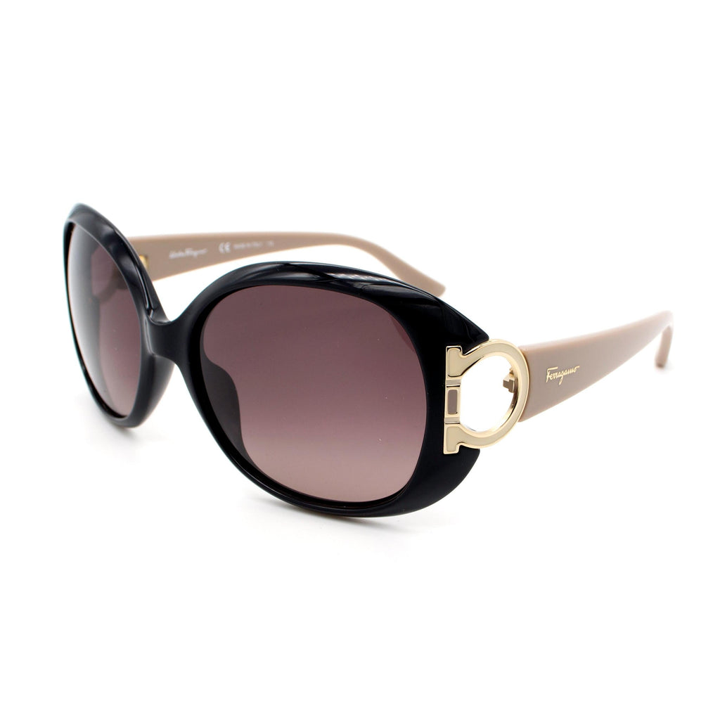 Salvatore Ferragamo Sunglasses SF668S-001-57-17-125 Non-Polarized FrameVault