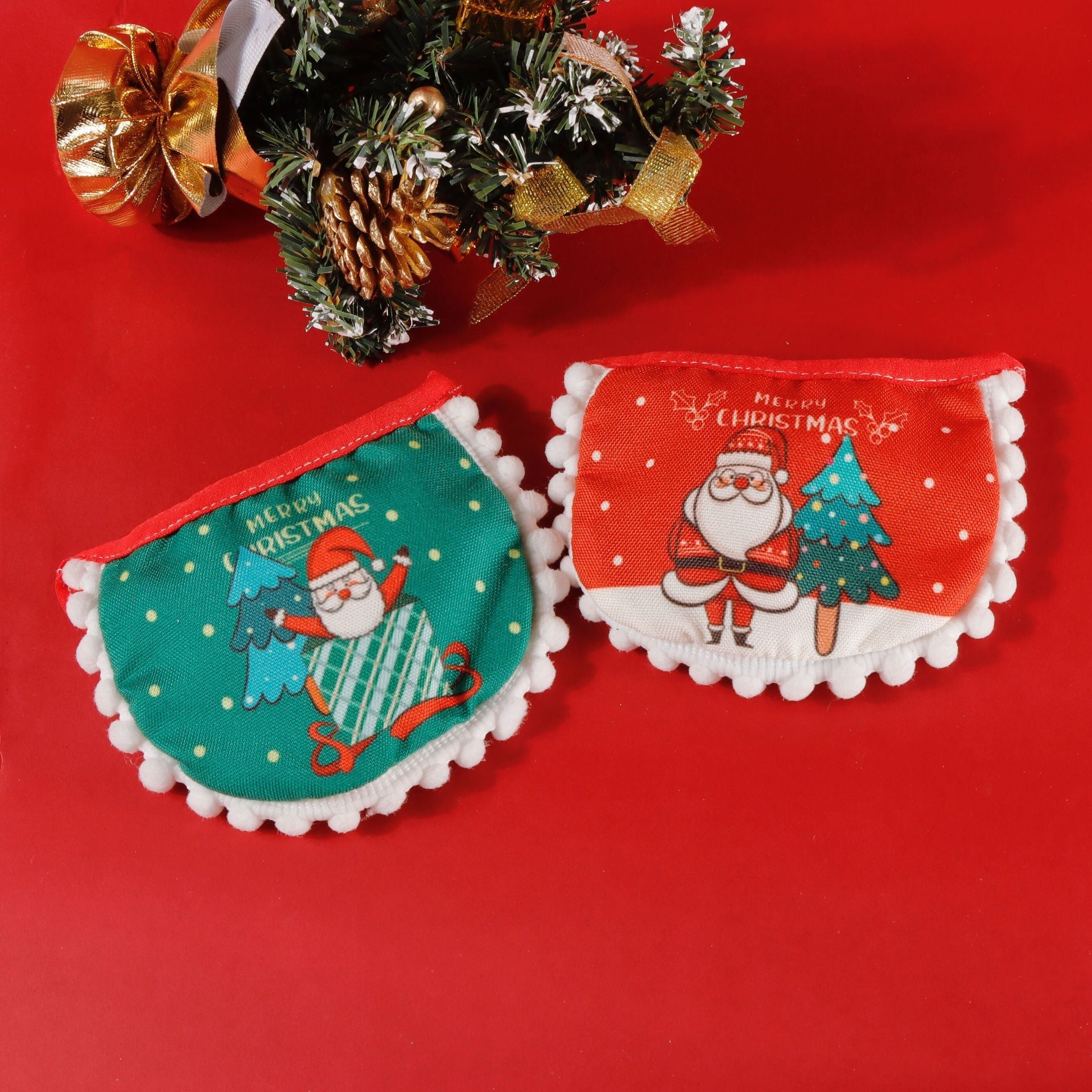 Pet Christmas Dress up, Cat Scarf, Scarf, Christmas Supplies, Hat Decorations, Dog Cute Set, Scarf V.I.P Digital Presence