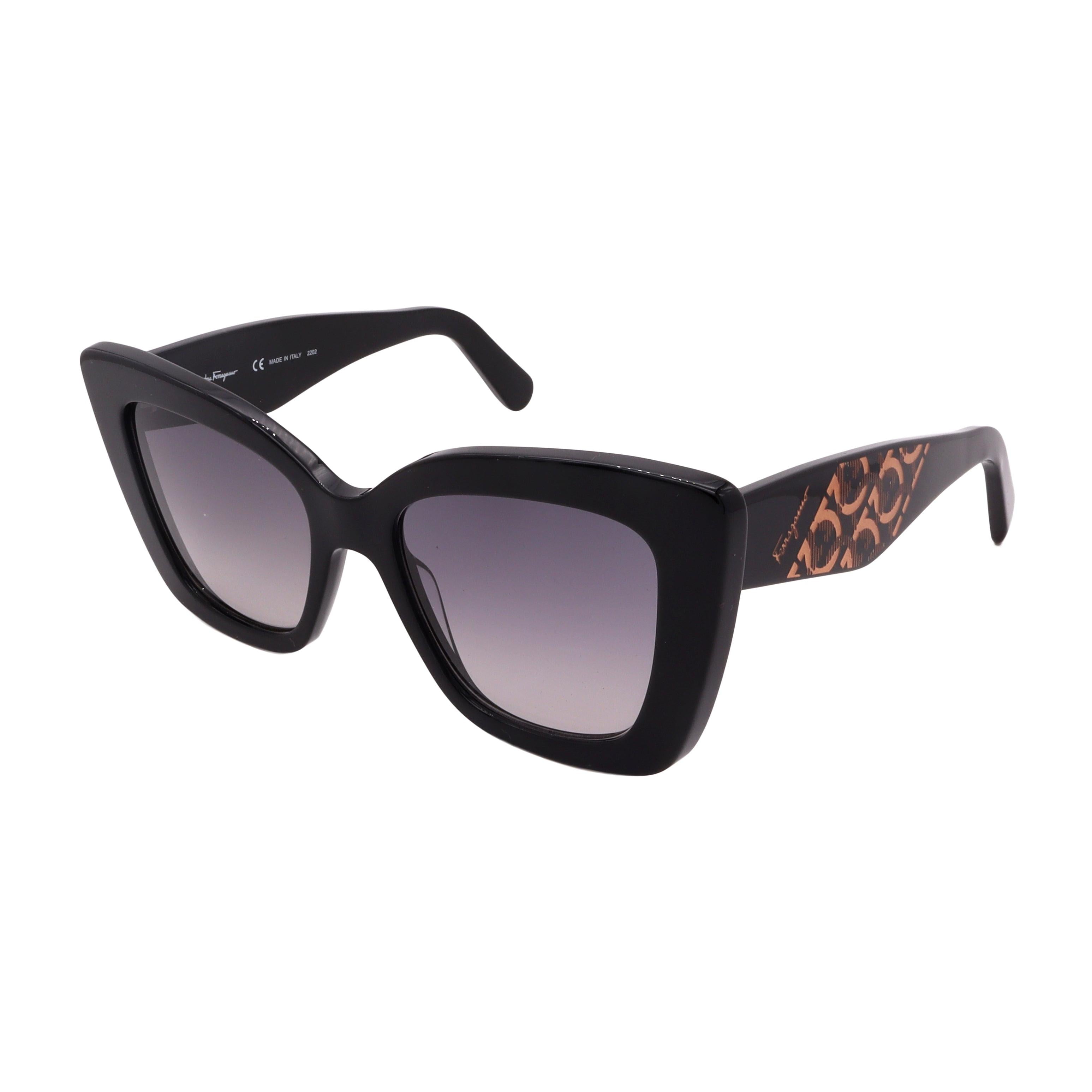 Salvatore Ferragamo Sunglasses SF1023S-001-52-18-145 Non-Polarized FrameVault