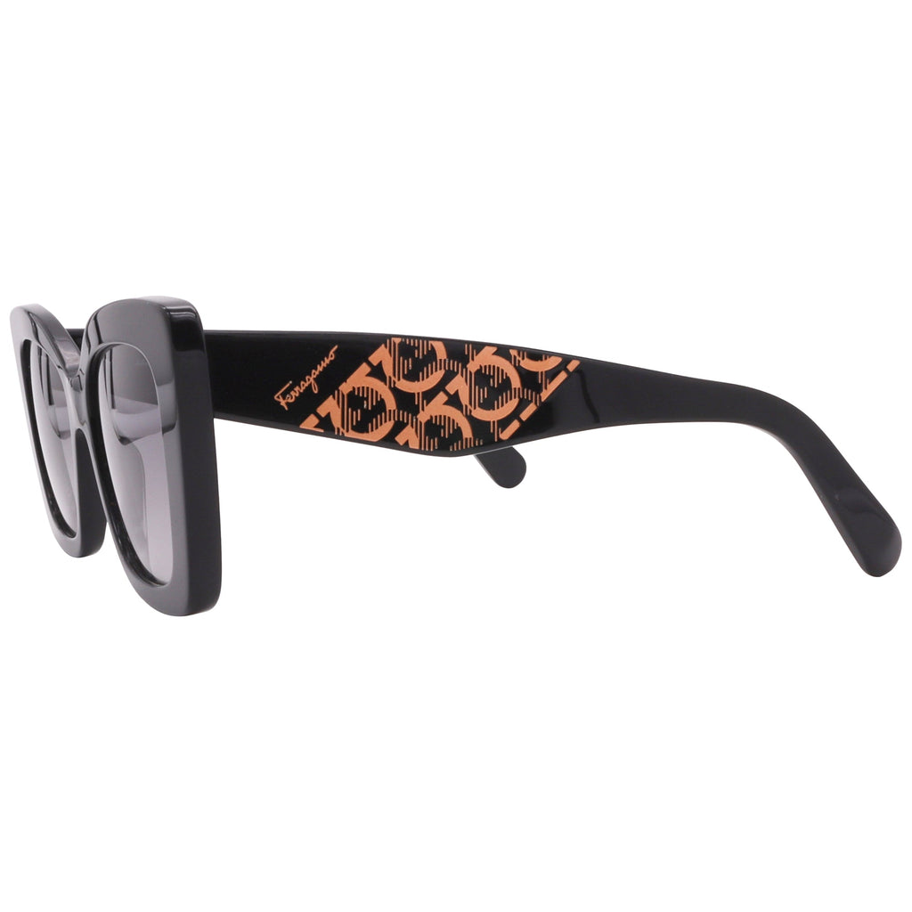 Salvatore Ferragamo Sunglasses SF1023S-001-52-18-145 Non-Polarized FrameVault