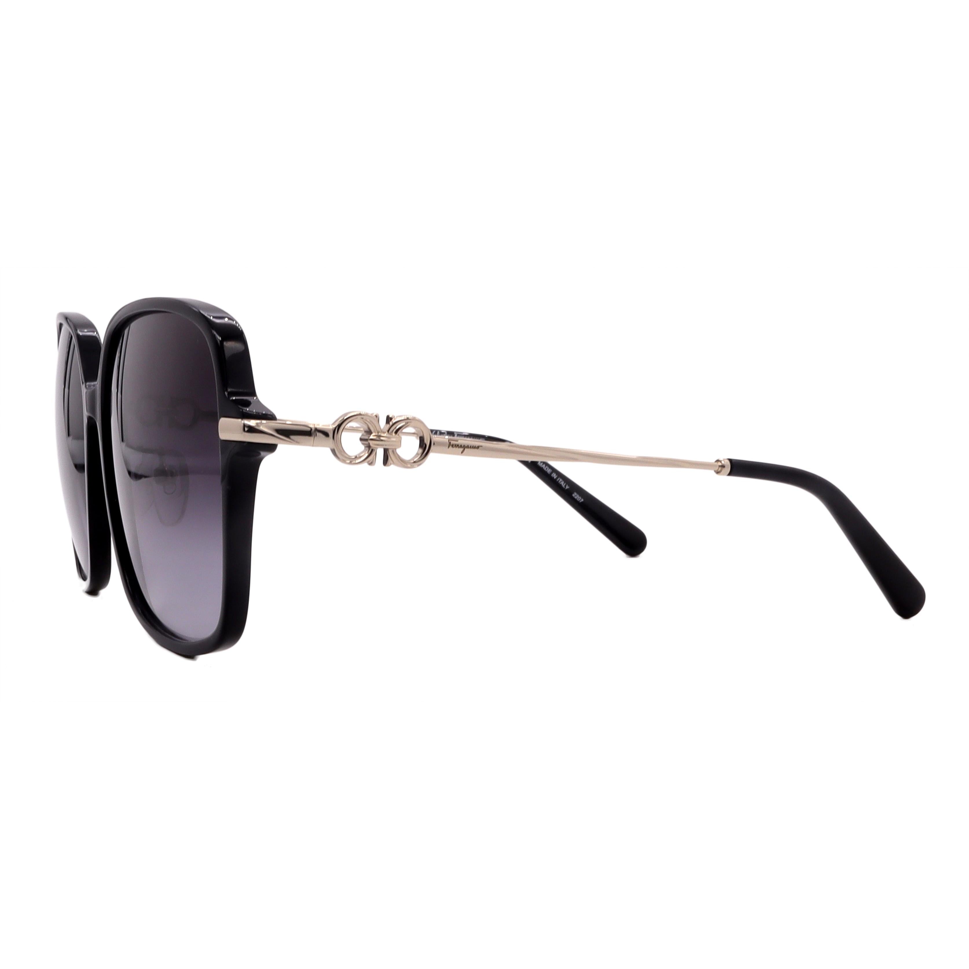 Salvatore Ferragamo Sunglasses SF1075SLB-001-59-17-140 Non-Polarized FrameVault