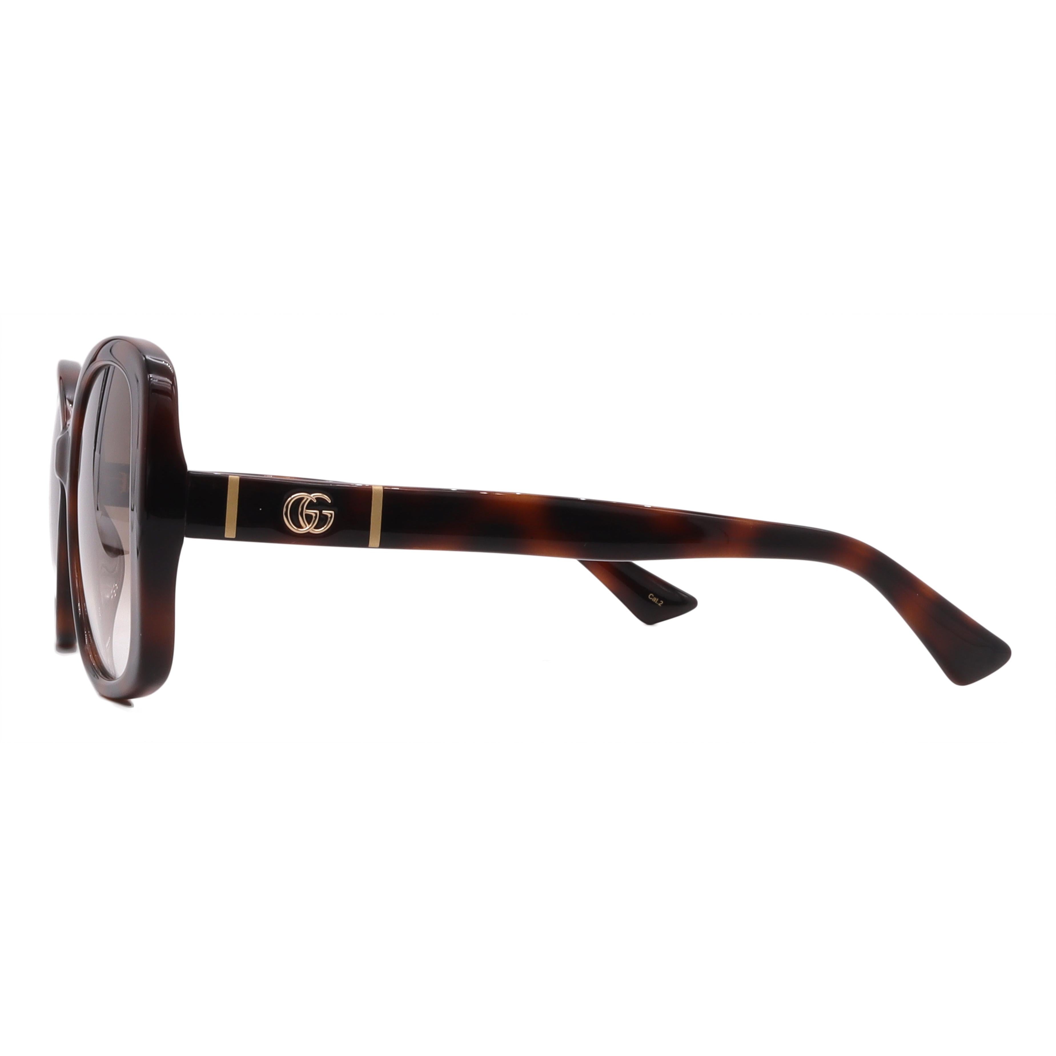 Gucci Sunglasses GG0762S-002-56-18-145 Non-Polarized FrameVault