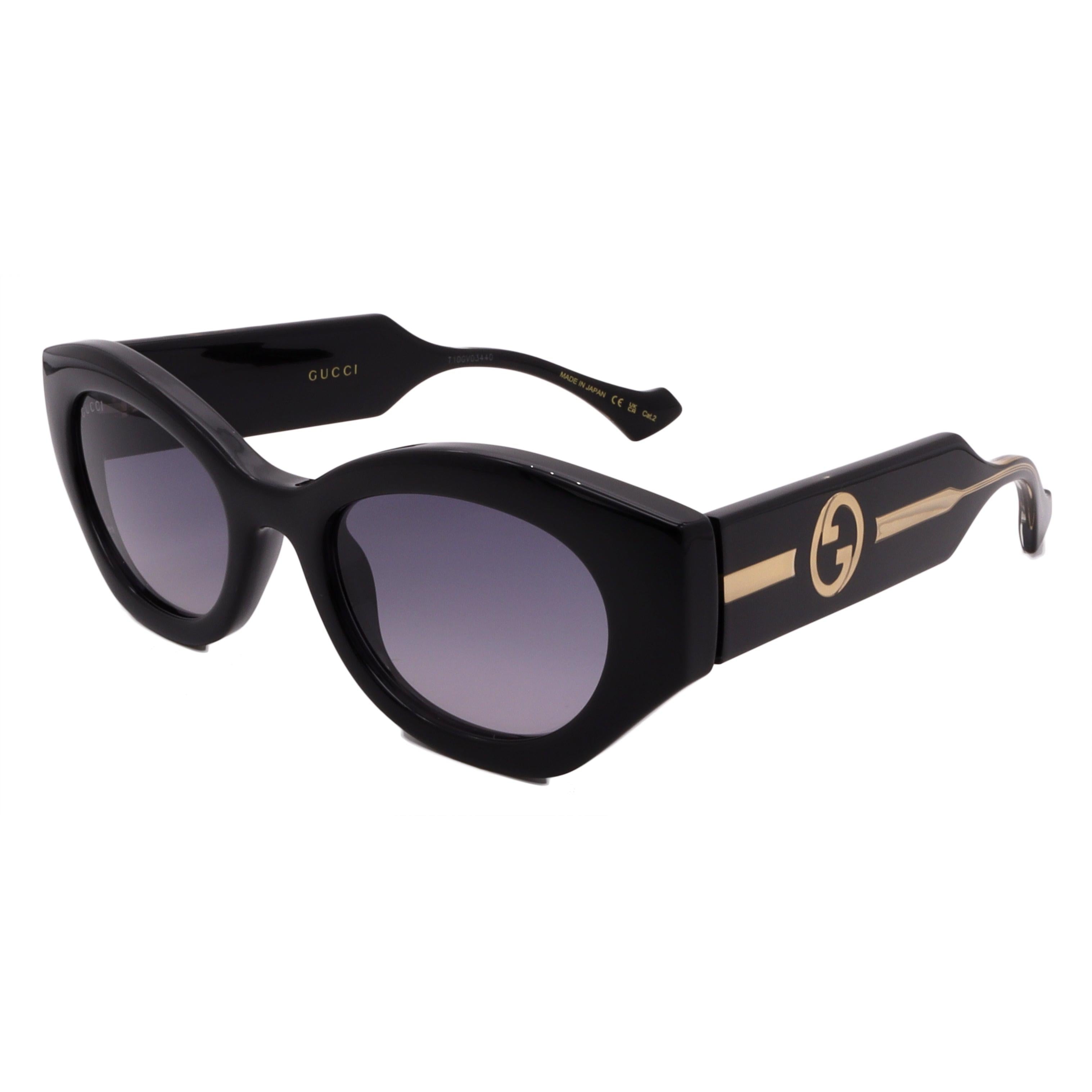 Gucci Sunglasses GG1553S-001-52-21-145 Non-Polarized FrameVault