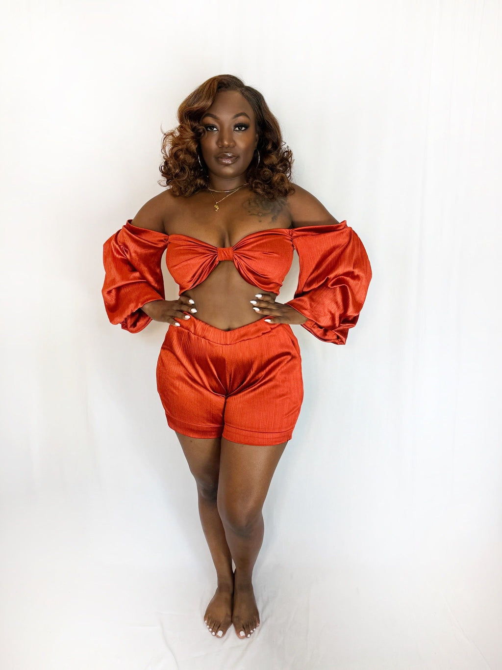 Jamir Jets Puff Sleeve Top