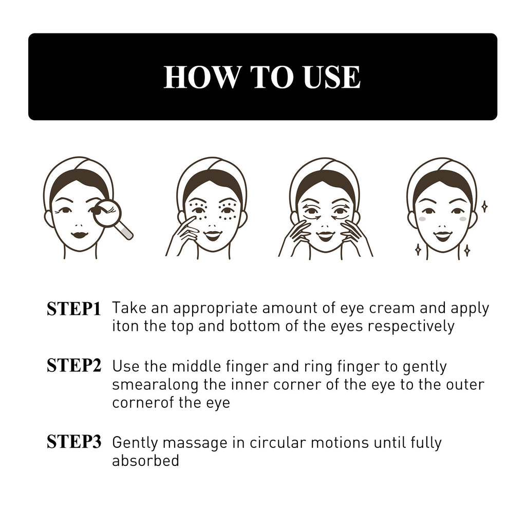 Eye Firming And Lifting Cream Moisturizes And Relieves Dry Lines, Hydrates And Improves Fine Lines