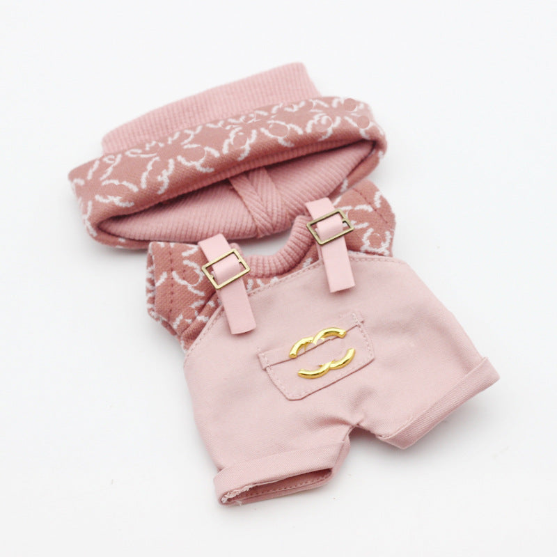 17cm Labubu First and Second Generation Blind Box 10cm Cotton Crying Doll Clothes Knitted Printed Hat V.I.P Digital Presence
