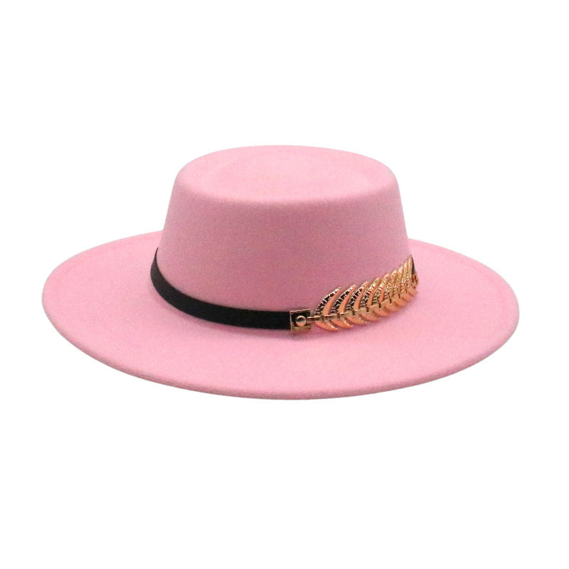 Autumn Winter Women Men  Vintage Fedora Women's Foldable Short Brim  Floppy Hat Gentleman Elegant Warm Hats Lady Party Luxury Caps Classic Summer Beach Sun Hat Stevvex