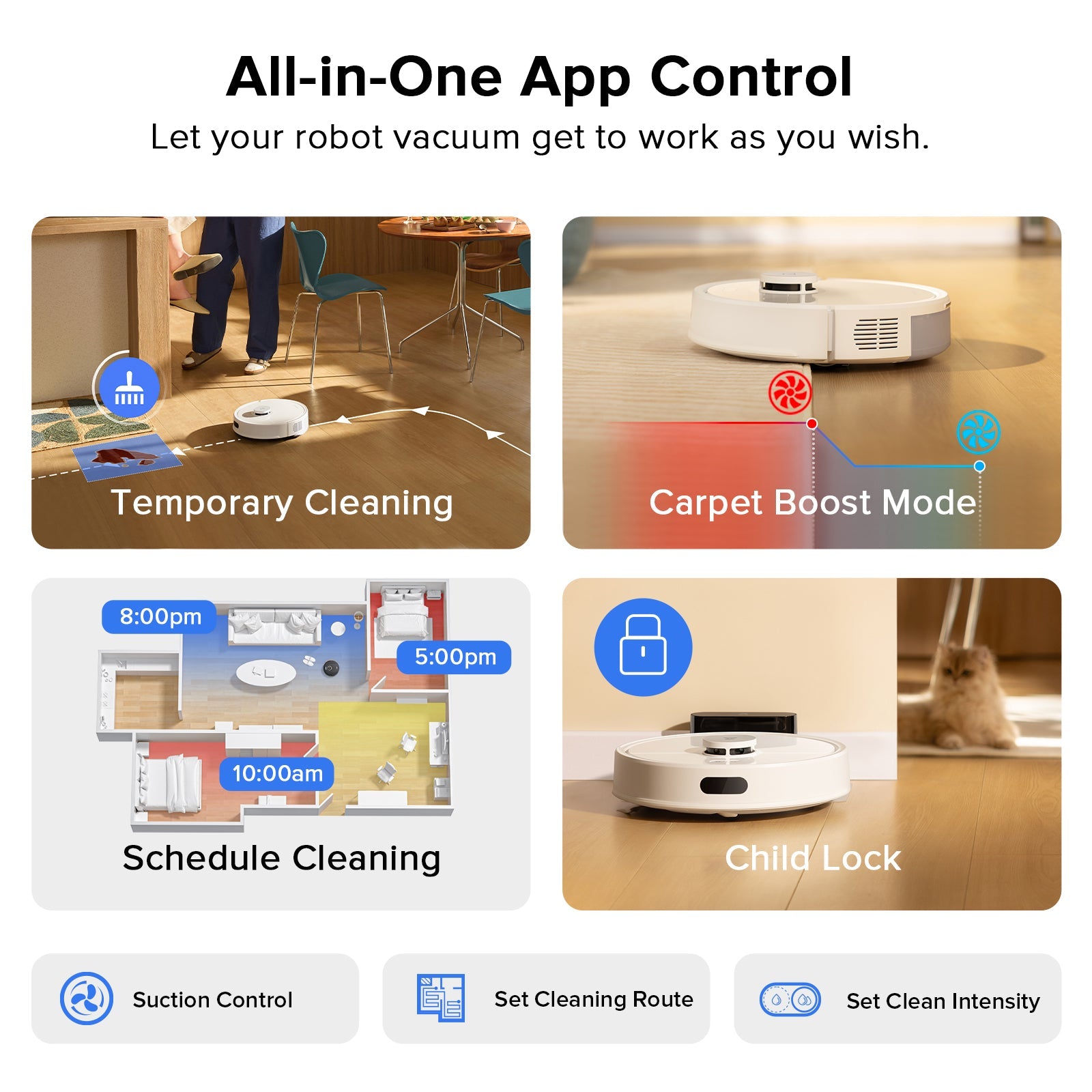 Roborock Q7 L5 Robot Vacuum and Mop with 8,000 Pa Power Suction Roborock US Official Store