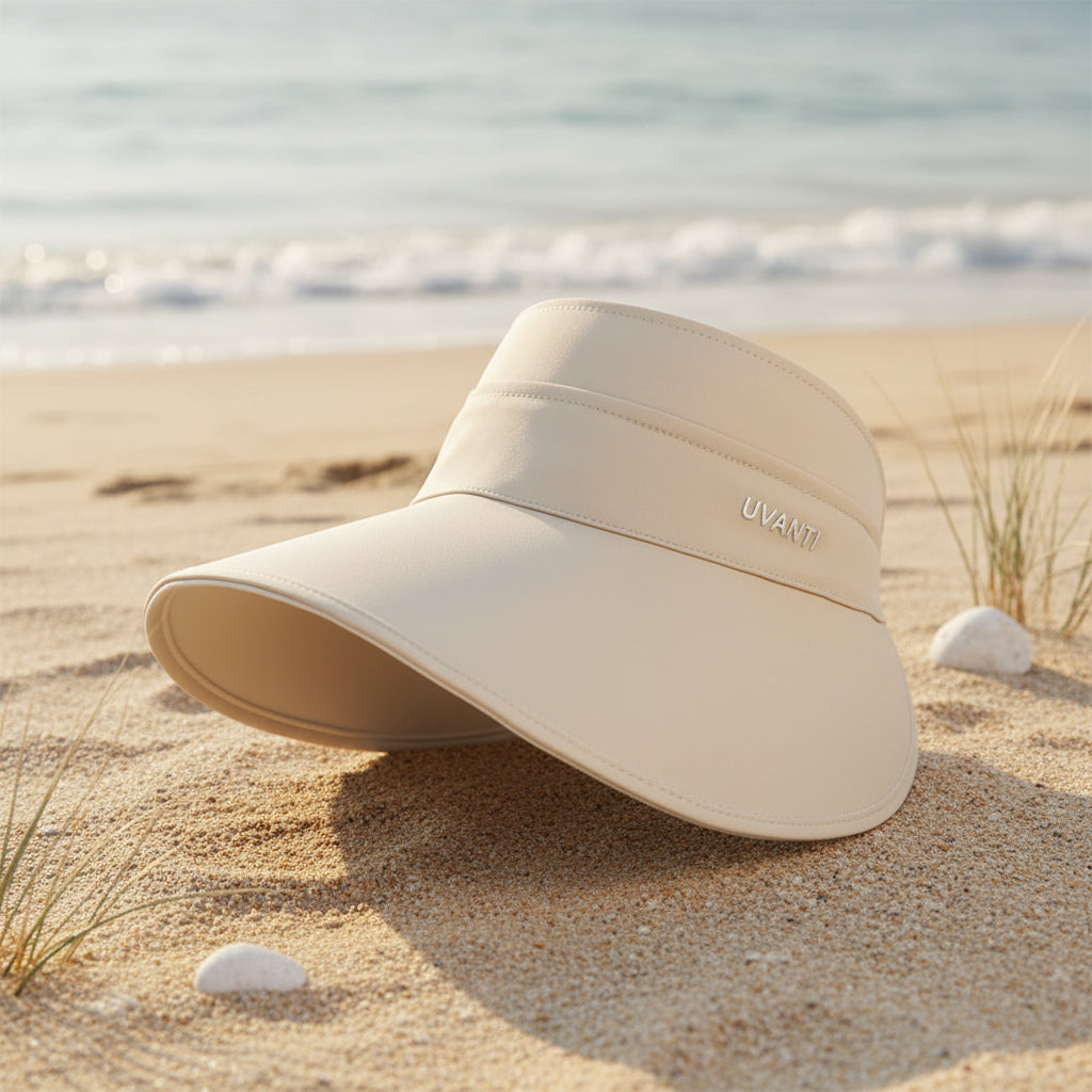 Double-Sided Wide-Brim Sun Hat – Packable Empty Crown Outdoor Hat for Women FitiqueFit