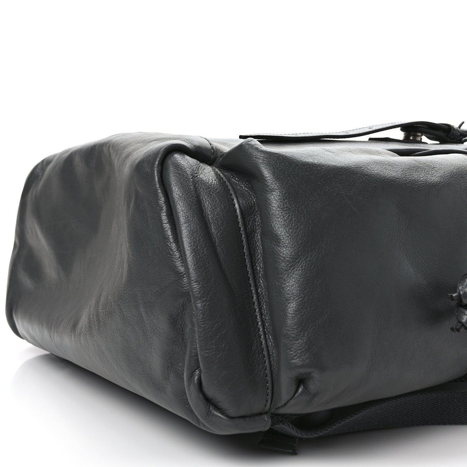 Gucci  Calfskin Monochrome Double G Backpack Banlieue91