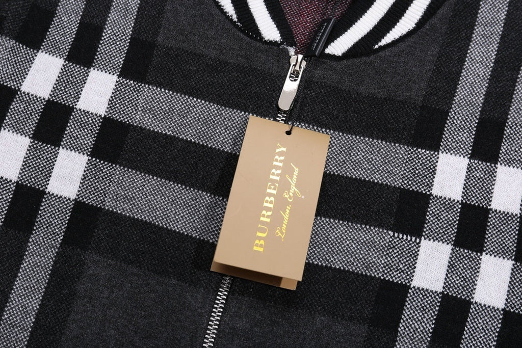 Burberry Vintage Check Bomber Varsity Jacket Banlieue91