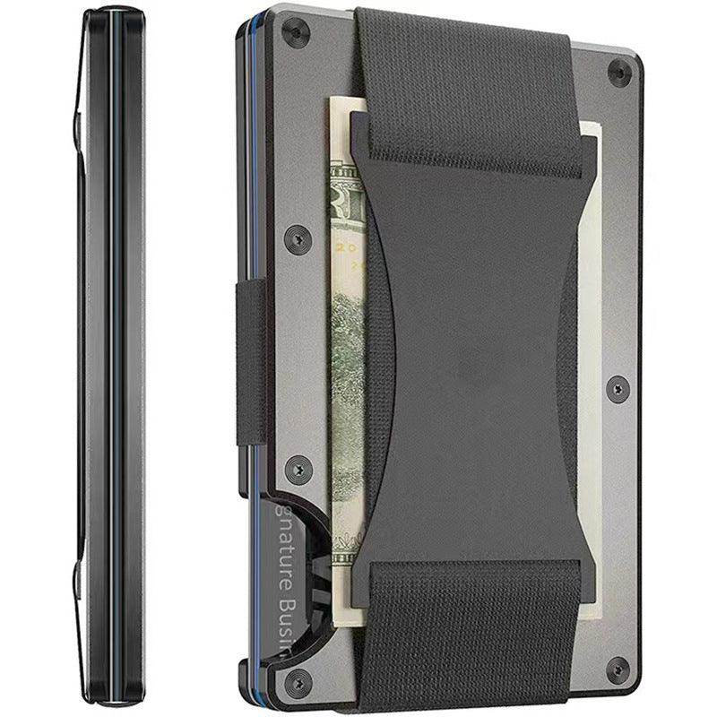Carbon Fiber Wallet - RFID Blocking Metal Card Holder SmartPursue™