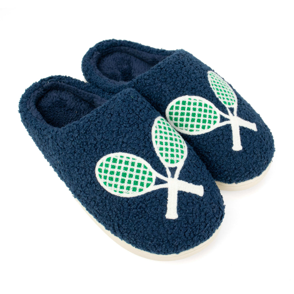 Tennis Slippers Queen of the Court