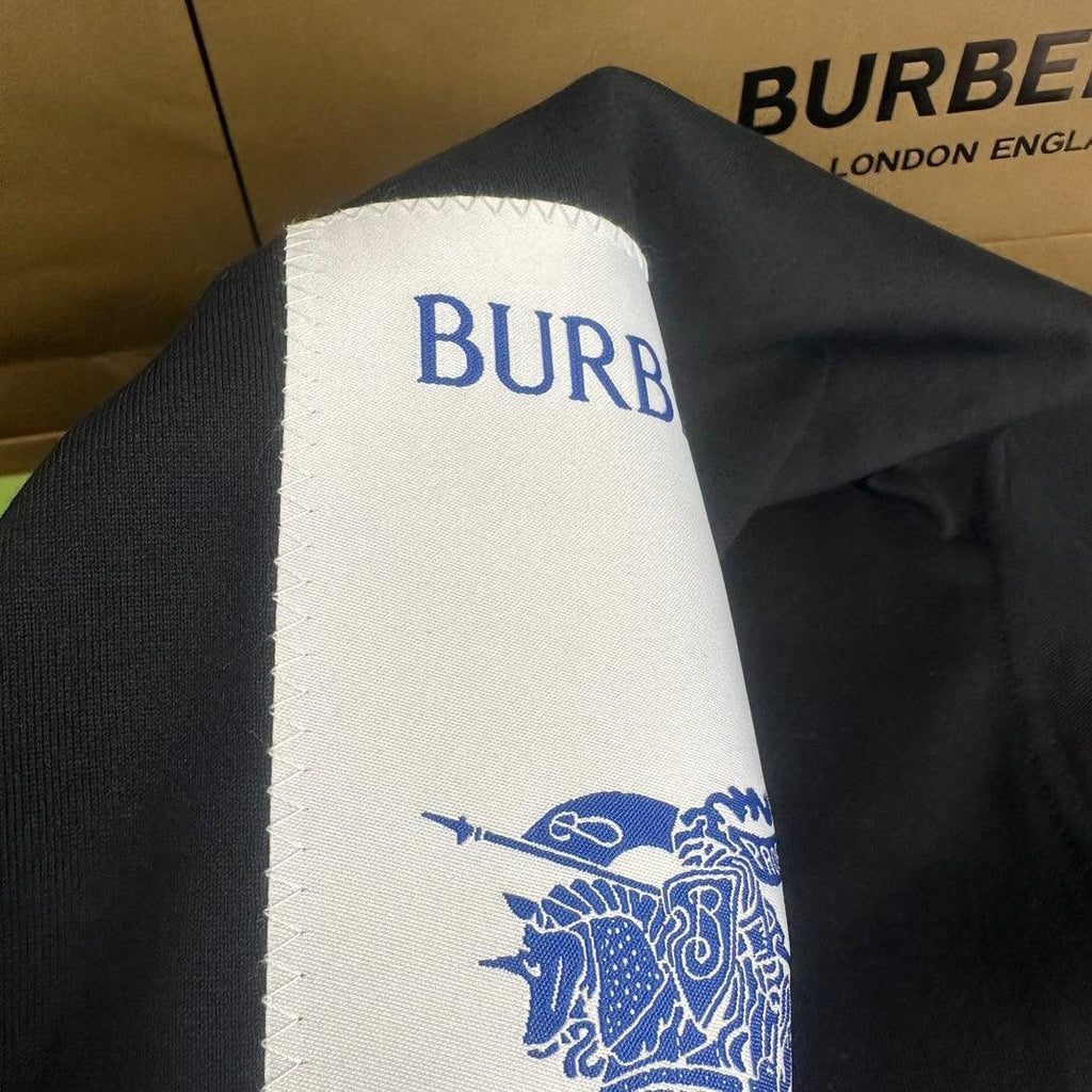 Burberry T-Shirt Without Collar 'Black' Banlieue91