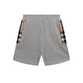 Burberry Men's Striped Cotton Knit Basketball Shorts 'Grey' Banlieue91