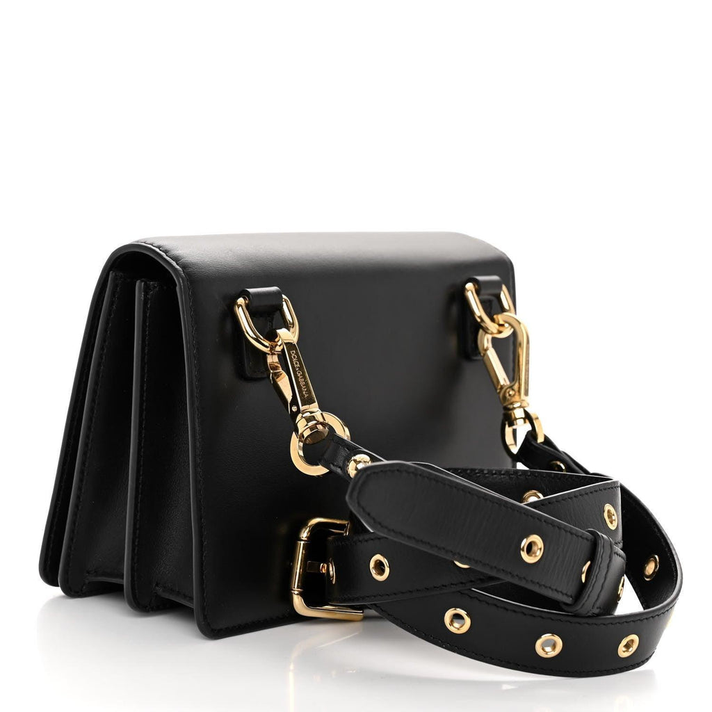 Dolce & Gabbana Calfskin 3.5 Crossbody Bag Black Banlieue91