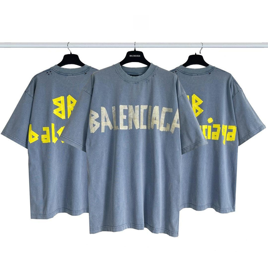 Balenciaga Blue Tape Type T-Shirt Banlieue91