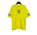 Balenciaga Men's Yellow Burning Unity T-Shirt Banlieue91