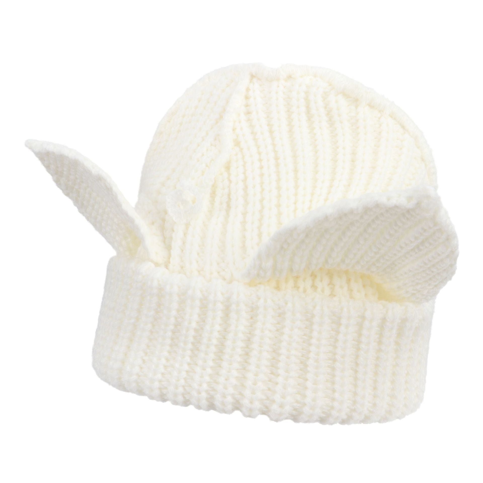 Women’s Thickened Acrylic Knitted Hat with Devil Ears | Cozy Beanie FitiqueFit