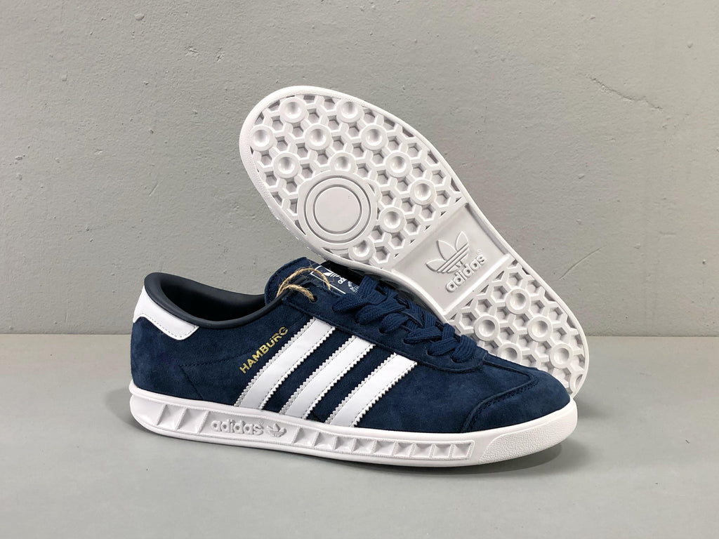 Adidas Originals Hamburg 'Dark Blue White' Banlieue91