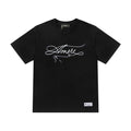 Amiri Black T-Shirt Without Collar Banlieue91
