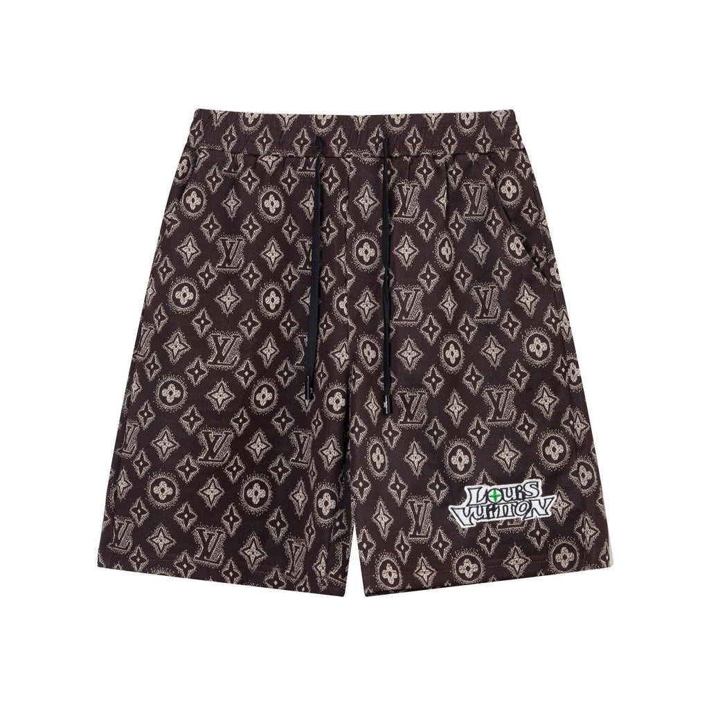 Louis Vuitton Sport Short Pant 'Brown' Banlieue91
