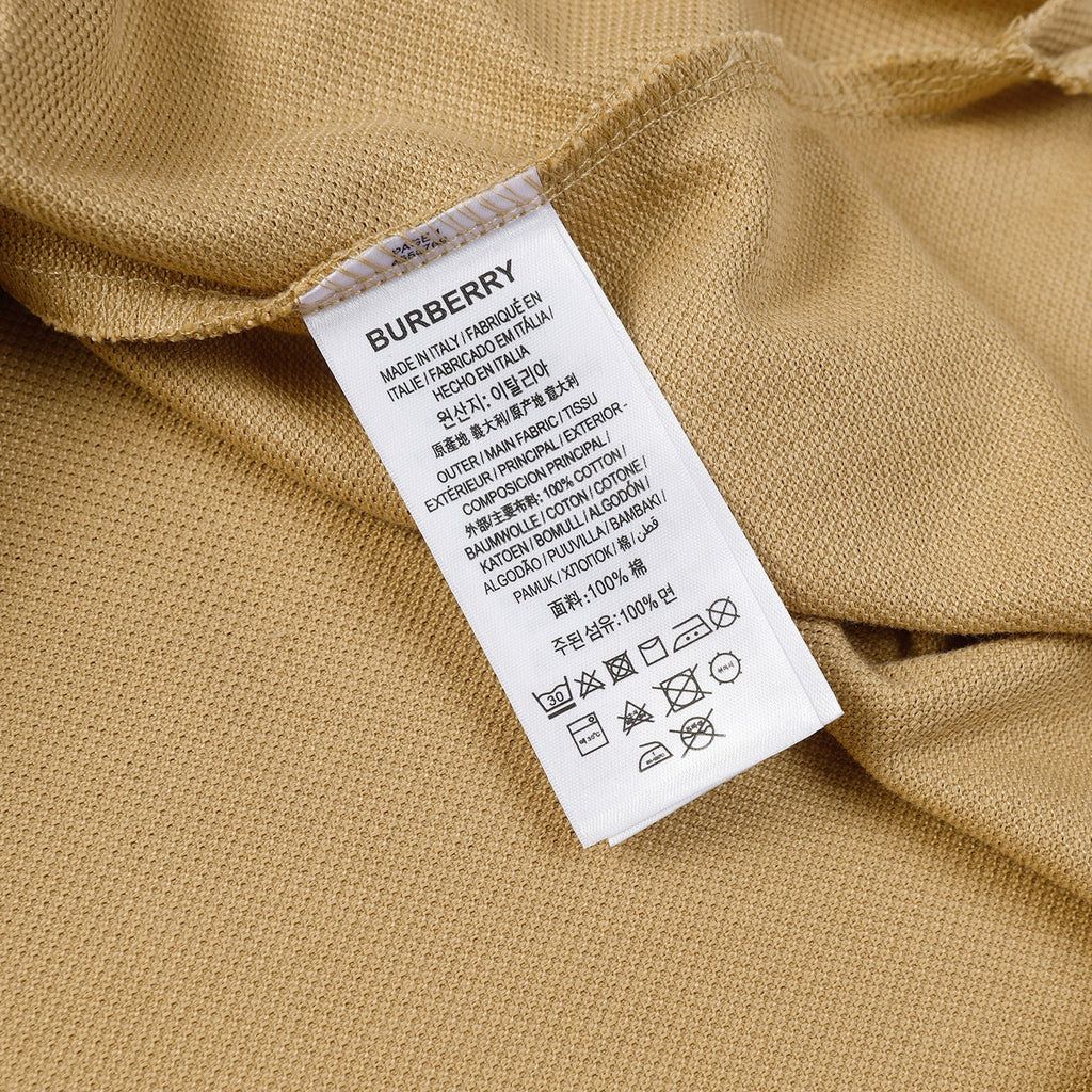 Burberry Logo Detail Cotton Piqué Polo Shirt Banlieue91