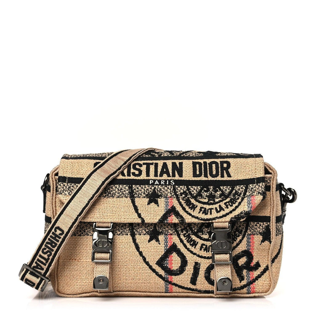 Christian Dior  Canvas Diorcamp Messenger Beige Banlieue91