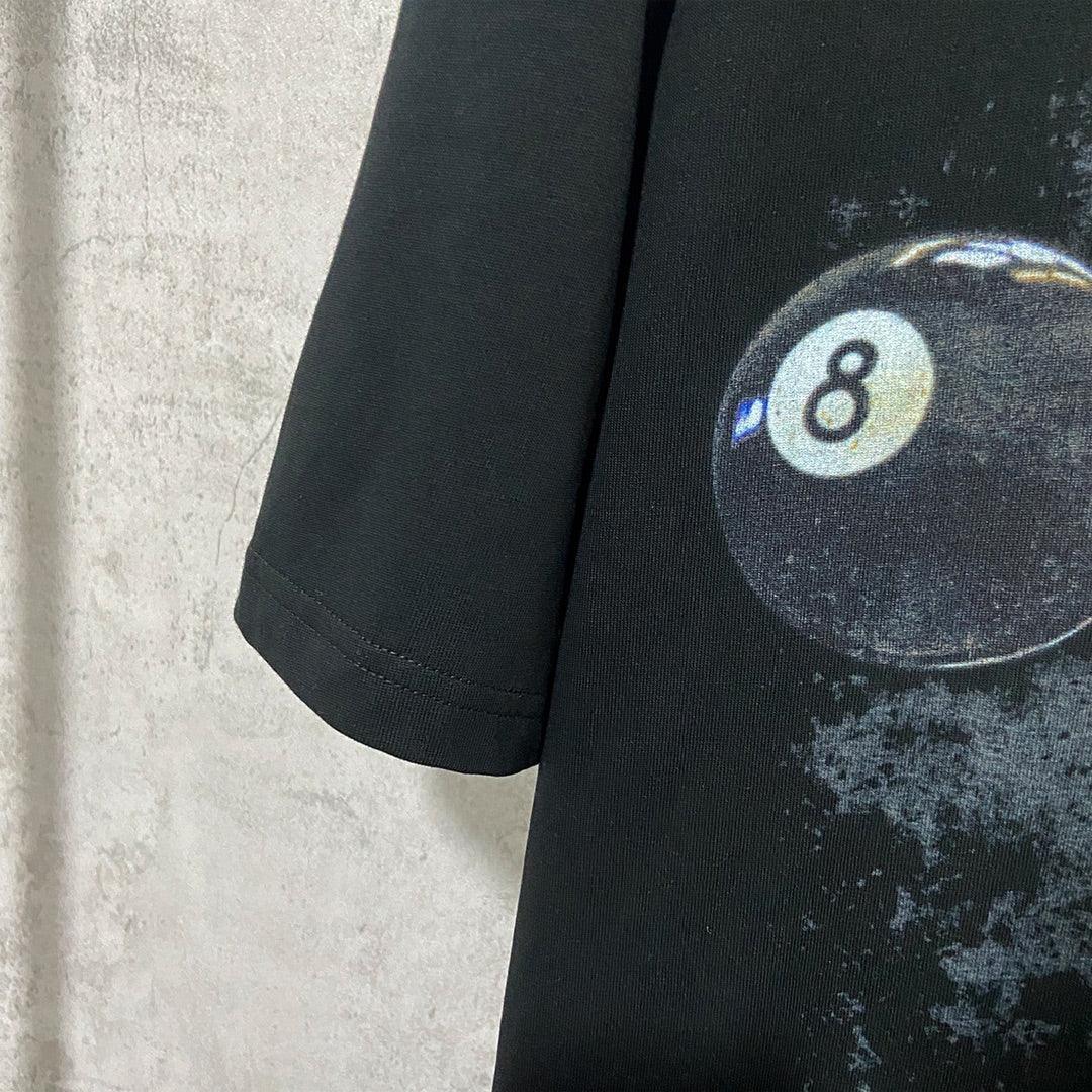 Balenciaga Black T-Shirt Without Collar Banlieue91