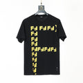 Fendi T-Shirt without Collar 'Black-Yellow' Banlieue91