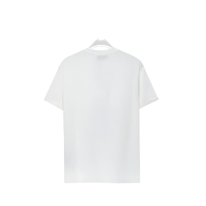 Amiri White T-Shirt Without Collar Banlieue91