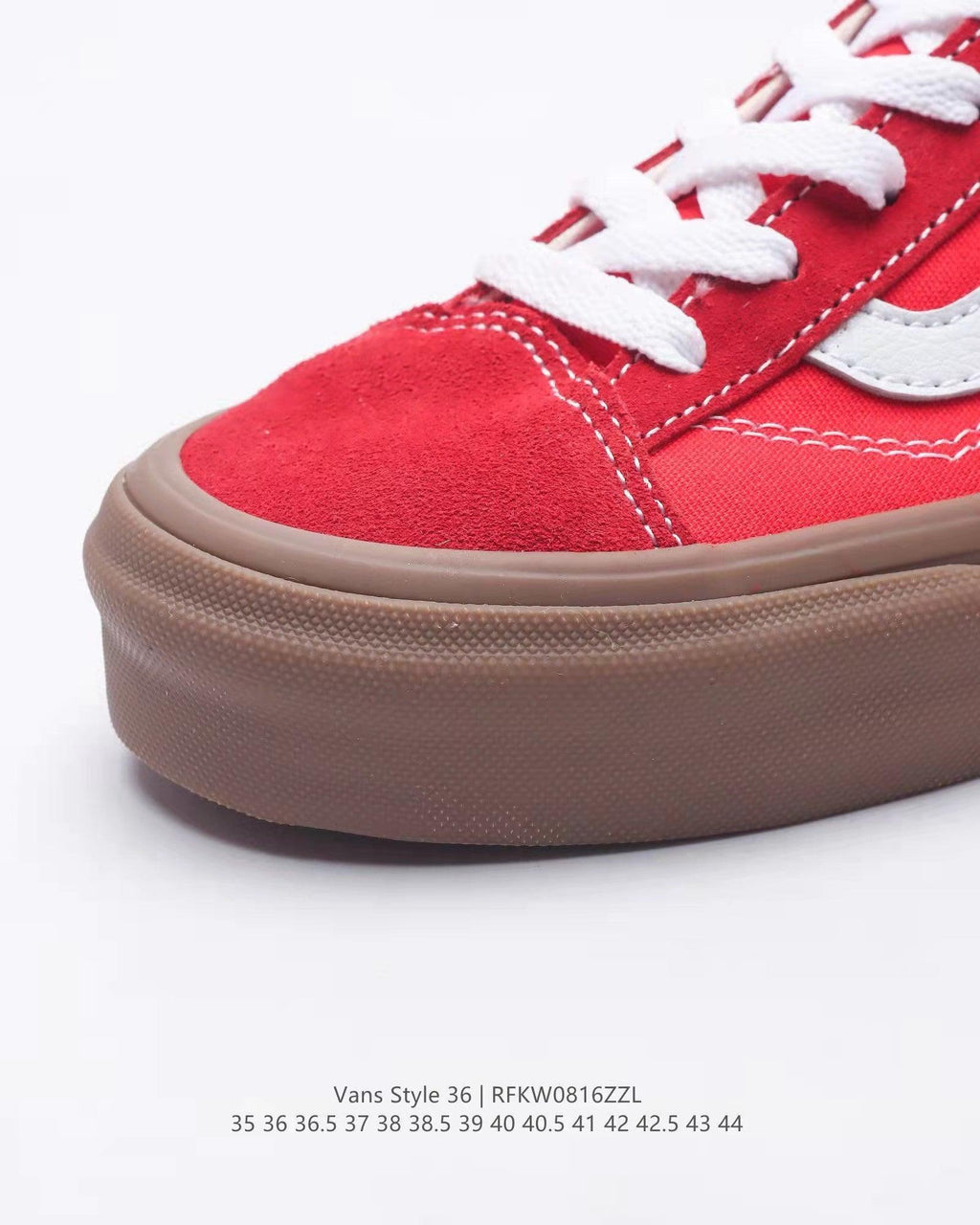 Vans Gum Style 36 'Red' Banlieue91
