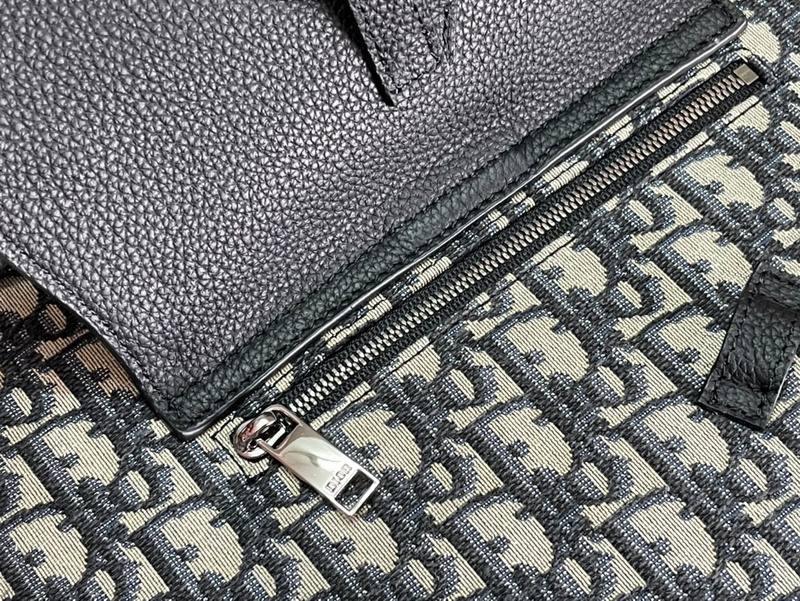 Dior Gallop Sling Bag Black Grained Calfskin Banlieue91