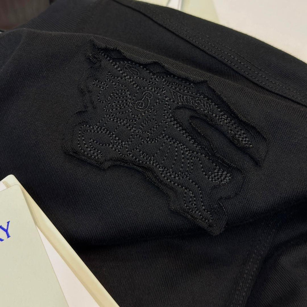 Burberry T-Shirt Without Collar 'Black' Banlieue91
