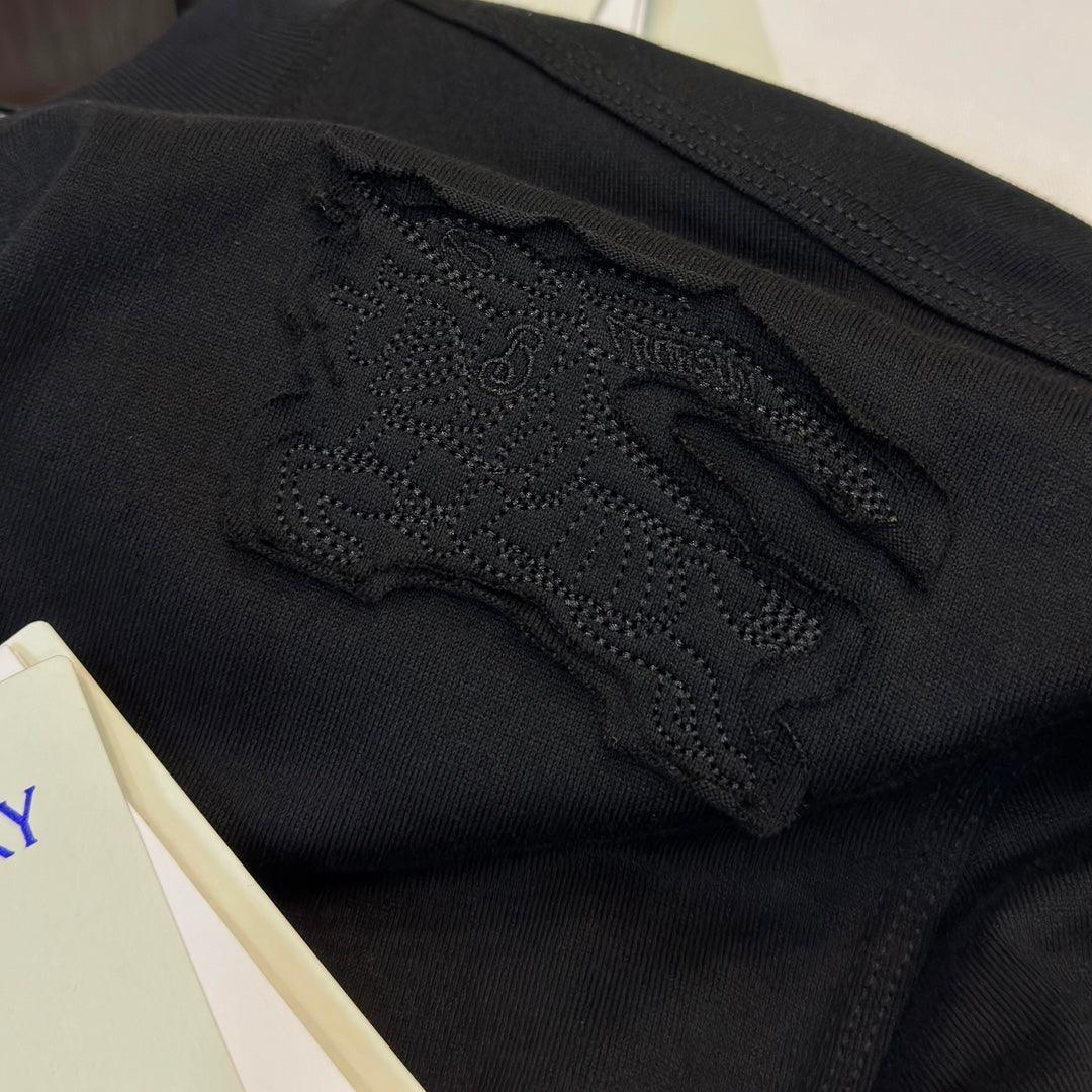 Burberry T-Shirt Without Collar 'Black' Banlieue91