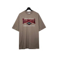 Balenciaga Brown T-Shirt Without Collar Banlieue91