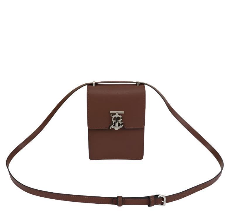 BURBERRY Valencia Tb Leather Crossbody Pouch Banlieue91