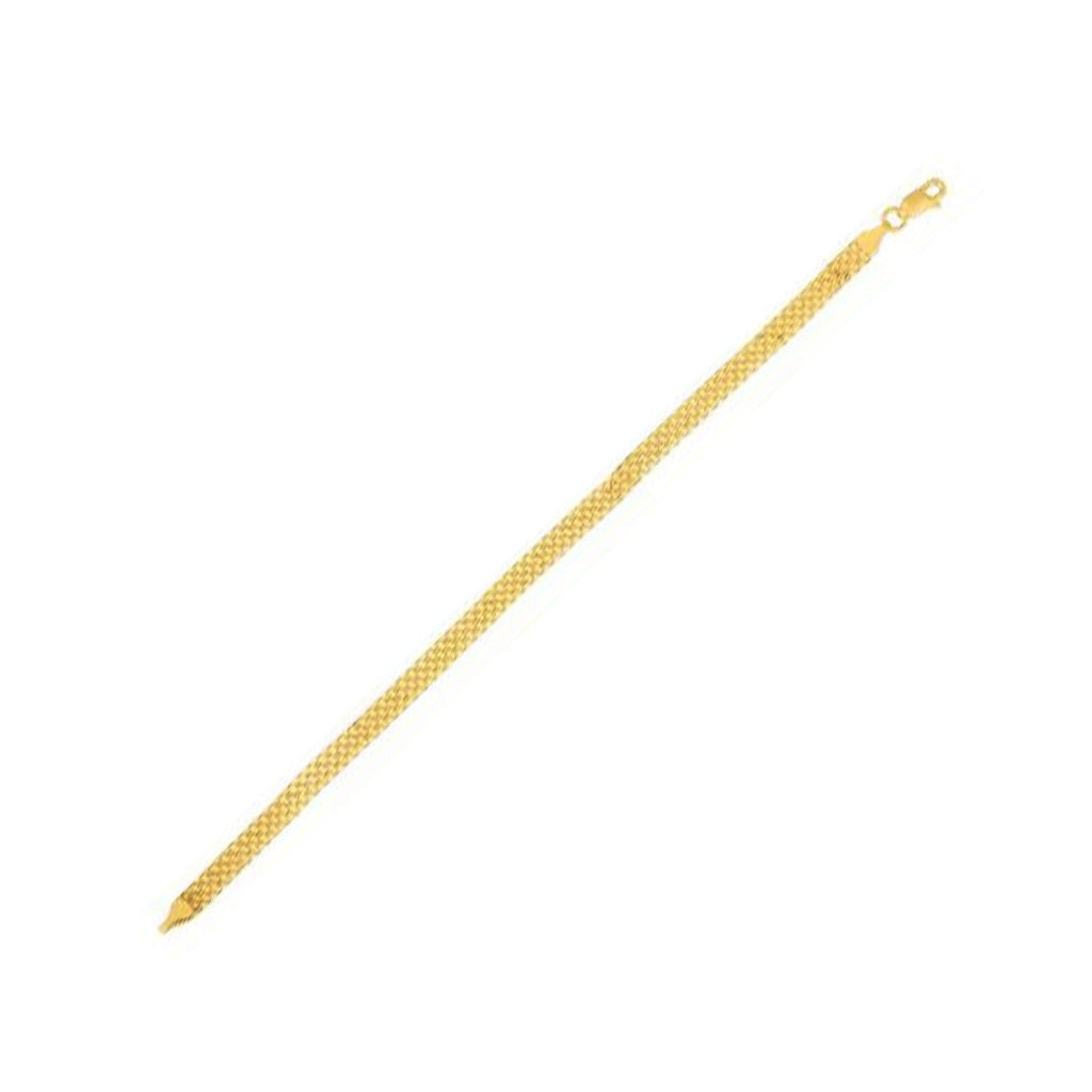 14k Yellow Gold Bismark Chain (4.70 mm) Bids.com