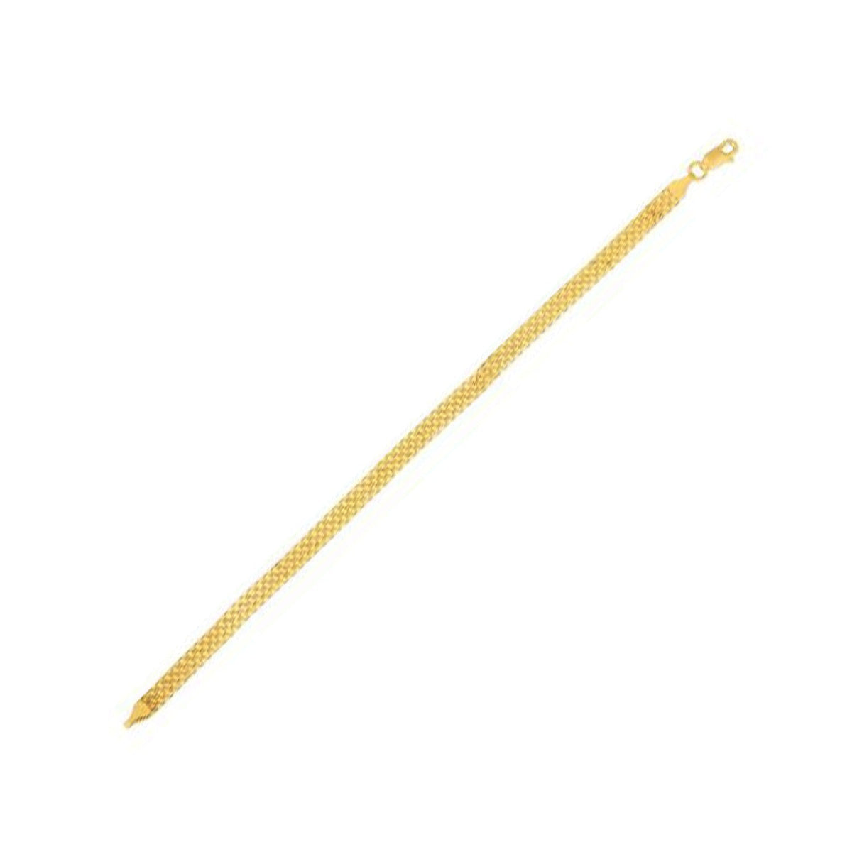14k Yellow Gold Bismark Chain (4.70 mm) Bids.com