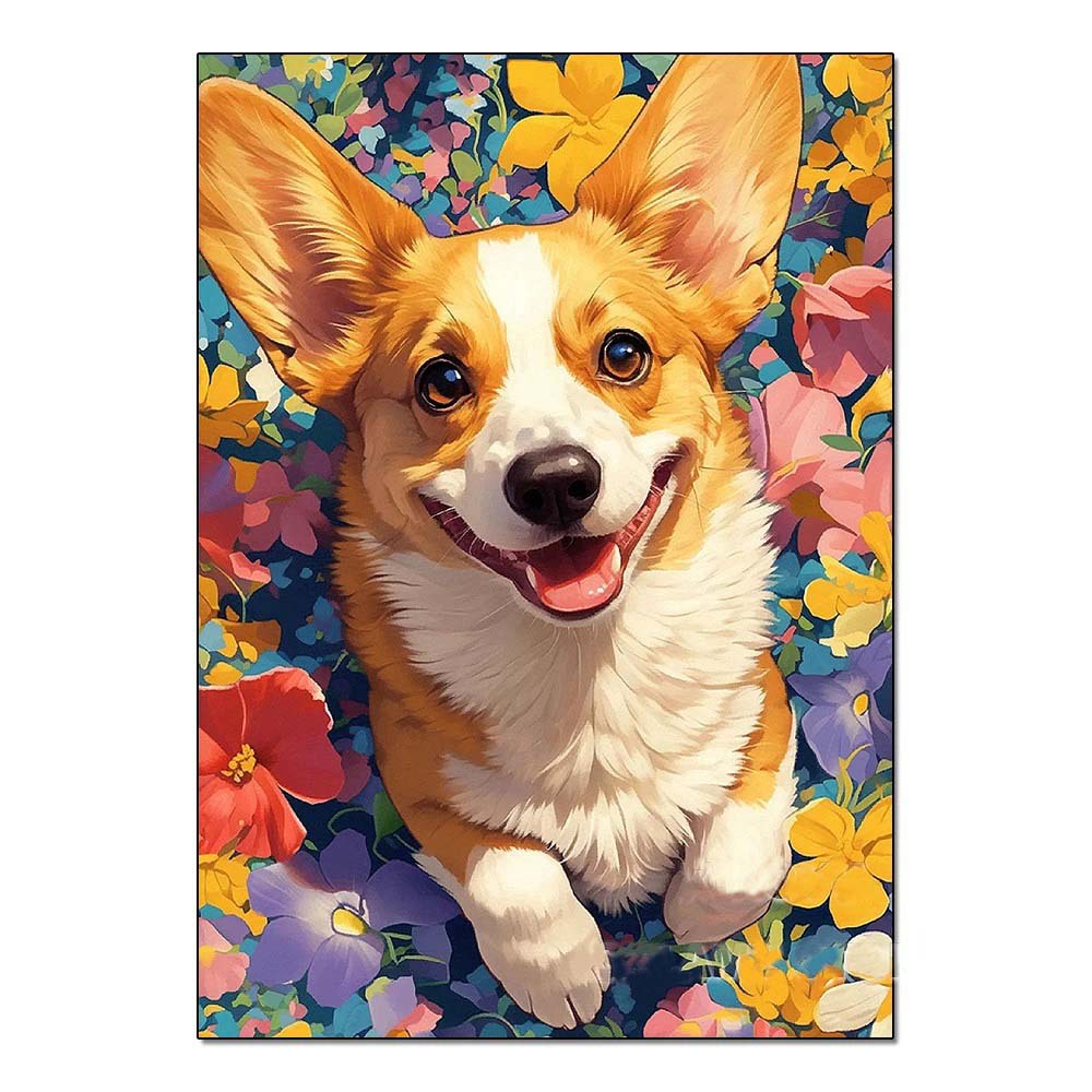 DIY Handmade Diamond Painting With Colorful Animals And Full Diamonds Perfecsy