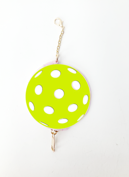 Tennis and Pickleball Coin Purse Queen of the Court