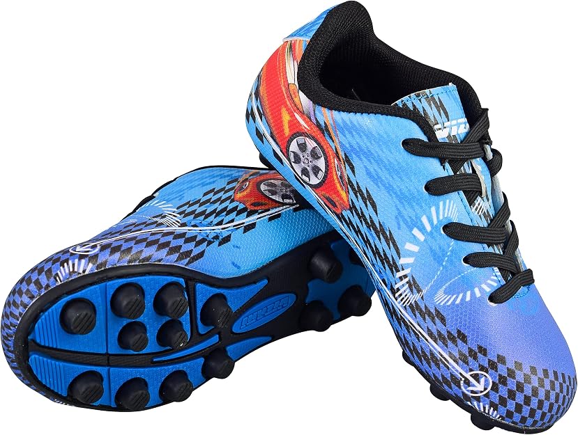Vizari Racer Firm Ground Soccer Shoes – Blue/Red Vizari Sports