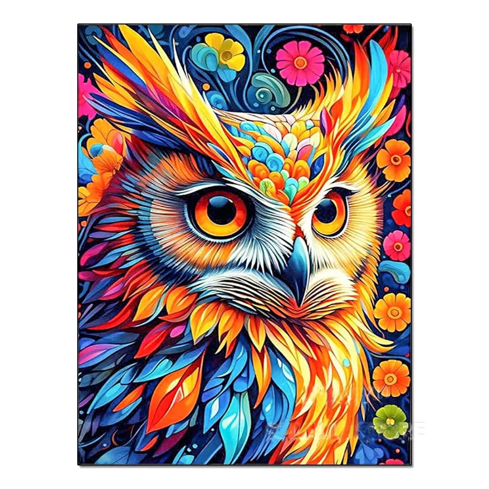 DIY Handmade Diamond Painting With Colorful Animals And Full Diamonds Perfecsy
