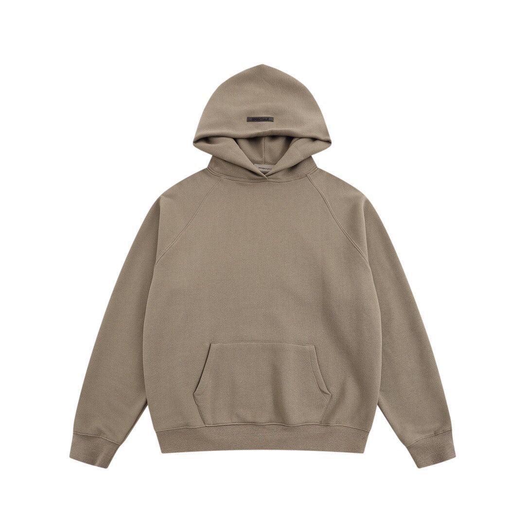 Fear of God Essentials Pull-Over Hoodie 'Beige' Banlieue91