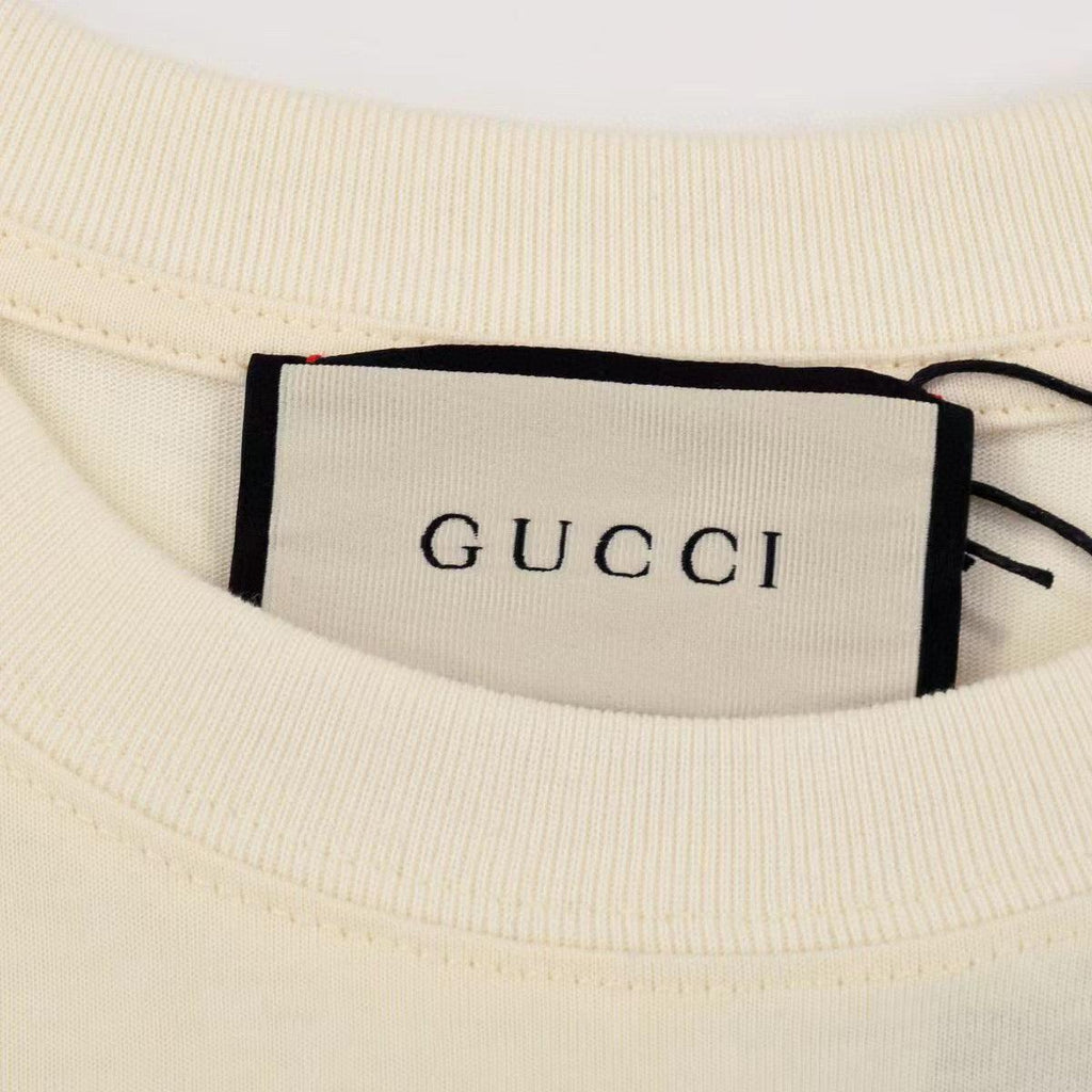 Gucci T-Shirt Without Collar 'Beige' Banlieue91