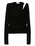 Self-Portrait Women Cut-Out Blouse