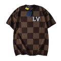 Louis Vuitton Damier T-Shirt Without Collar 'Brown' Banlieue91