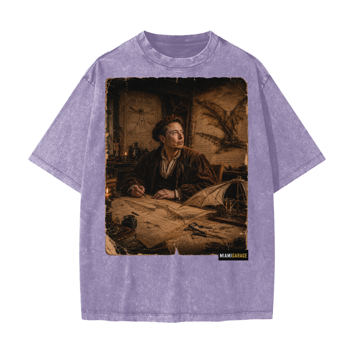 Heavyweight Snow Washed T-Shirt