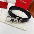 Salvatore Ferragamo Gancini Men's Belt 'Black' Banlieue91