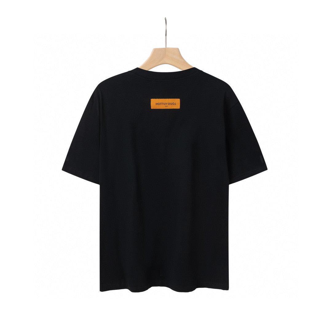 Louis Vuitton T-Shirt Without Collar 'Black' Banlieue91